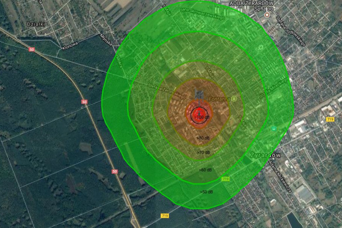 РАЙОН ЖИРАРДУВ (STAROSTWO ŻYRARDÓW, ПОЛЬША) — НОВЫЕ СИРЕНЫ УЖЕ В СИСТЕМЕ