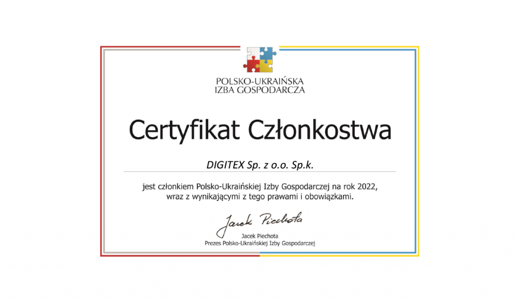 сертификат членства в торговой палате