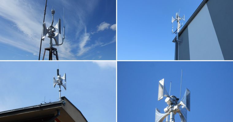 Public warning system in Kartuskie Province, Poland