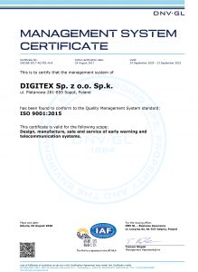 digitex ISO 9001:2015