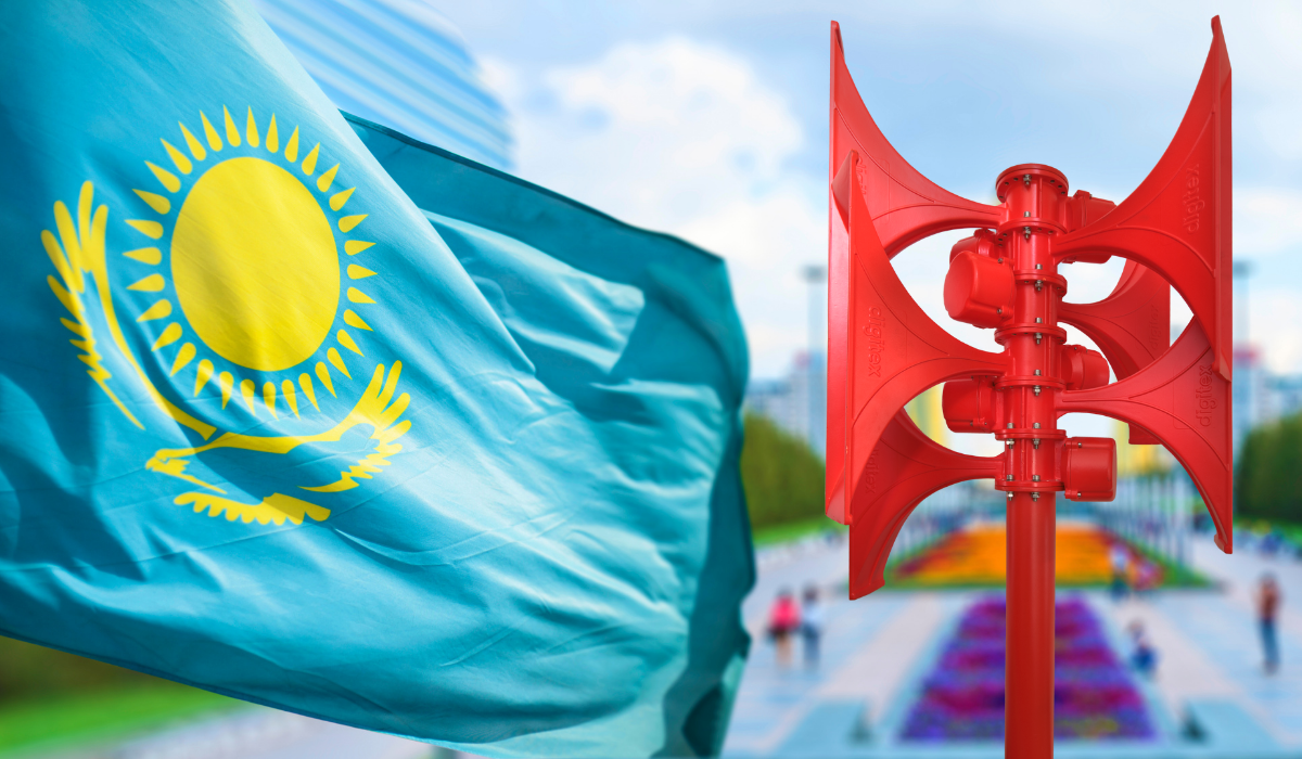 KAZAKHSTAN – PHASE 2 OF THE INVESTMENT IN WARNING SIRENS