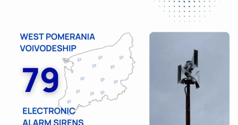 West Pomerania adopts new DIGITEX public alerting and warning systems