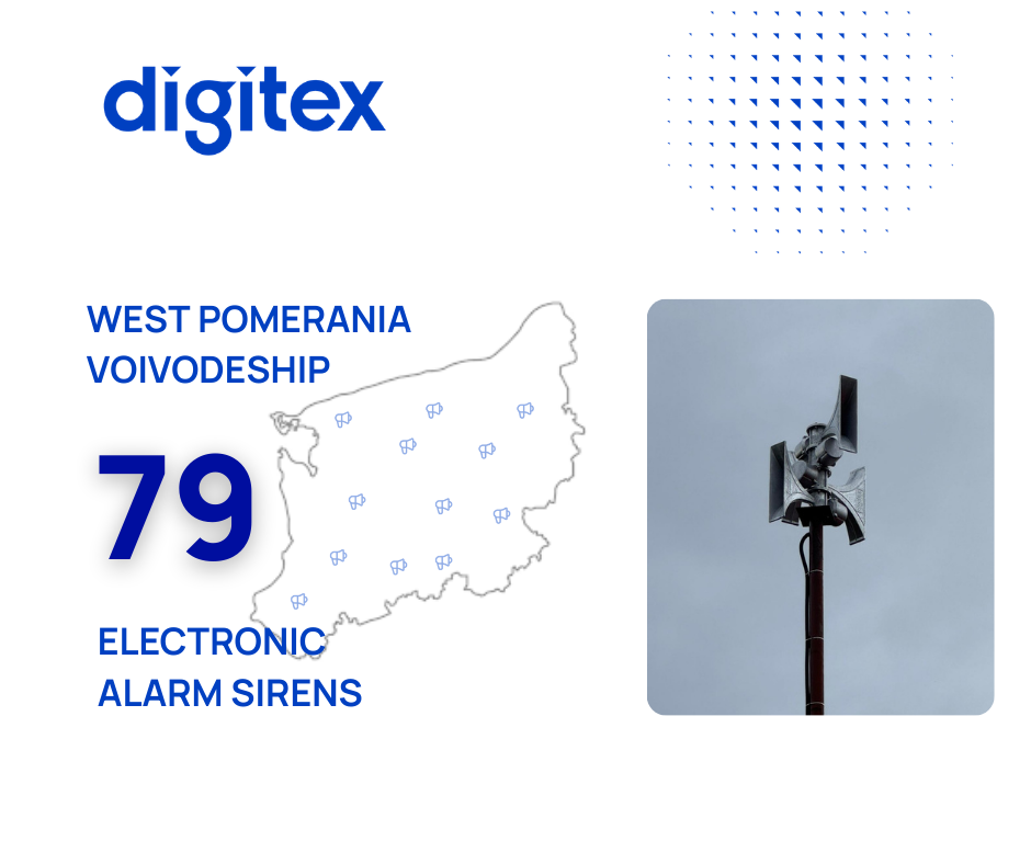 West Pomerania adopts new DIGITEX public alerting and warning systems