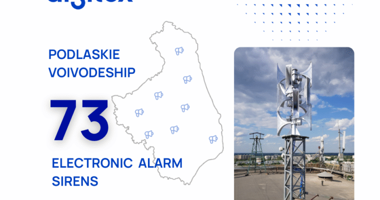 Podlaskie Voivodeship Expands Public Warning and Alert System Based on Digitex Solutions