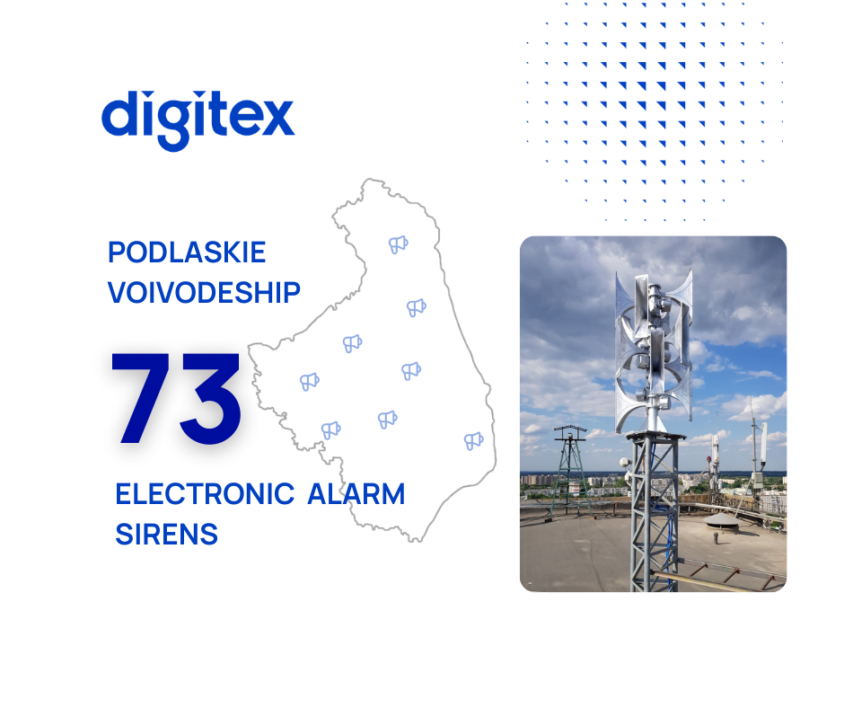 Podlaskie Voivodeship Expands Public Warning and Alert System Based on Digitex Solutions